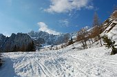 Pasquetta al Rifugio Albani e al Ferrantino ancora ammantati di neve il 13 aprile 09 - FOTOGALLERY